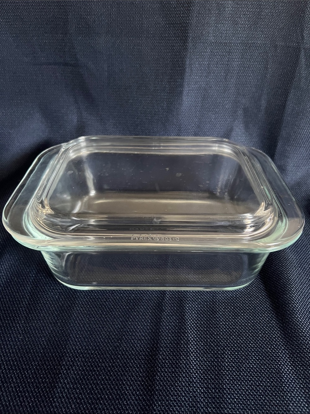 Pyrex Clear Glass Rectangular Baking Dish With Lid
